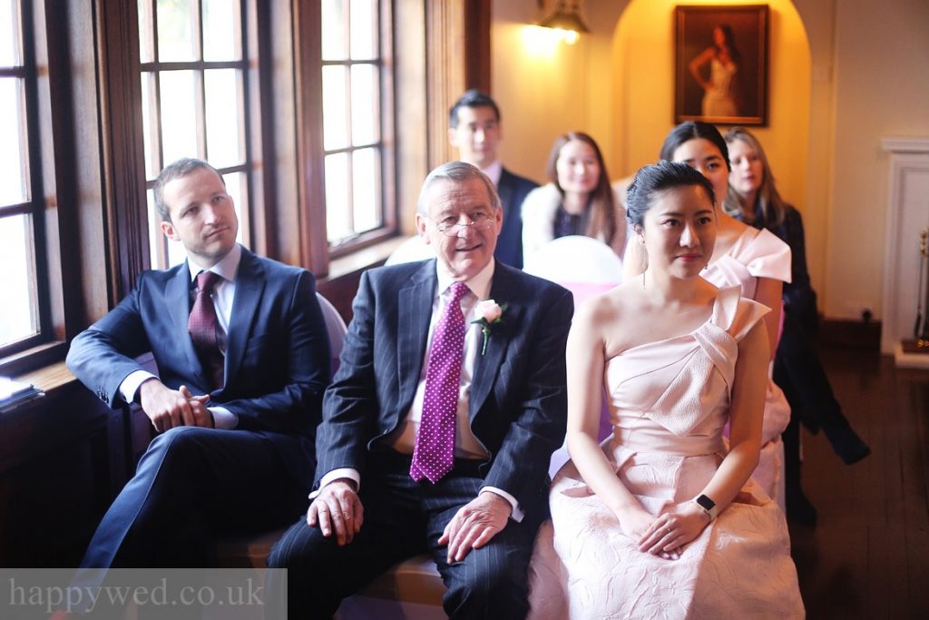 marriage ceremony at manor parc hotel Cardiff