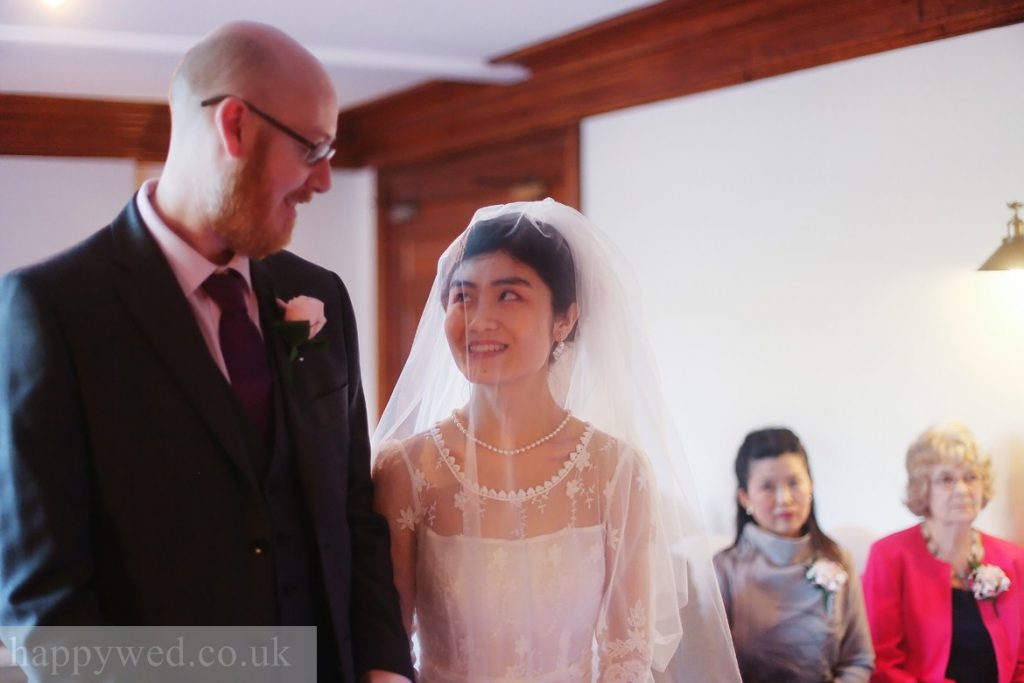 wedding registration ceremony at manor parc hotel Cardiff