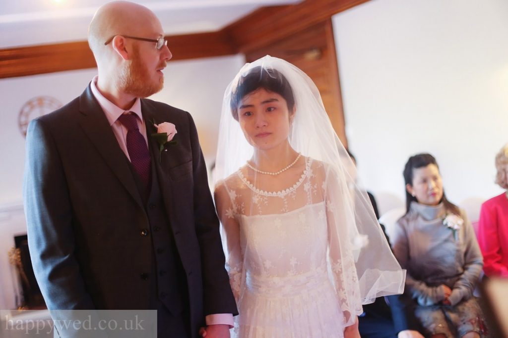 wedding registration ceremony at manor parc hotel Cardiff