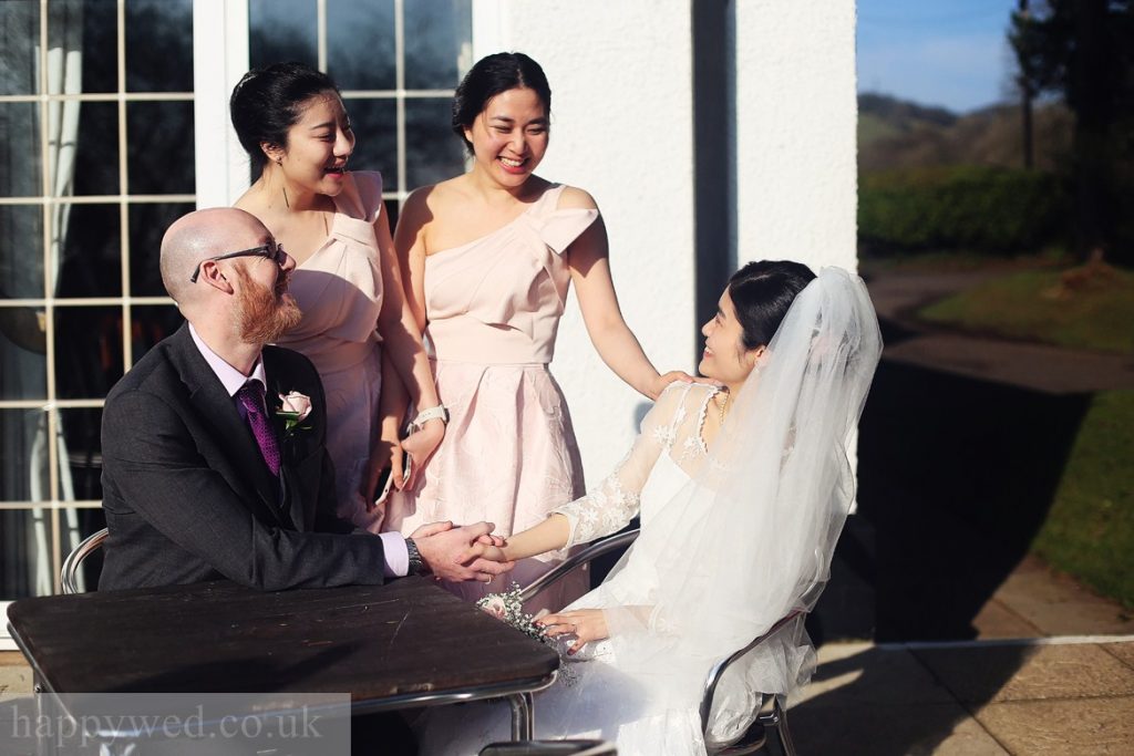 Wedding photographer Manor Parc Hotel Cardiff