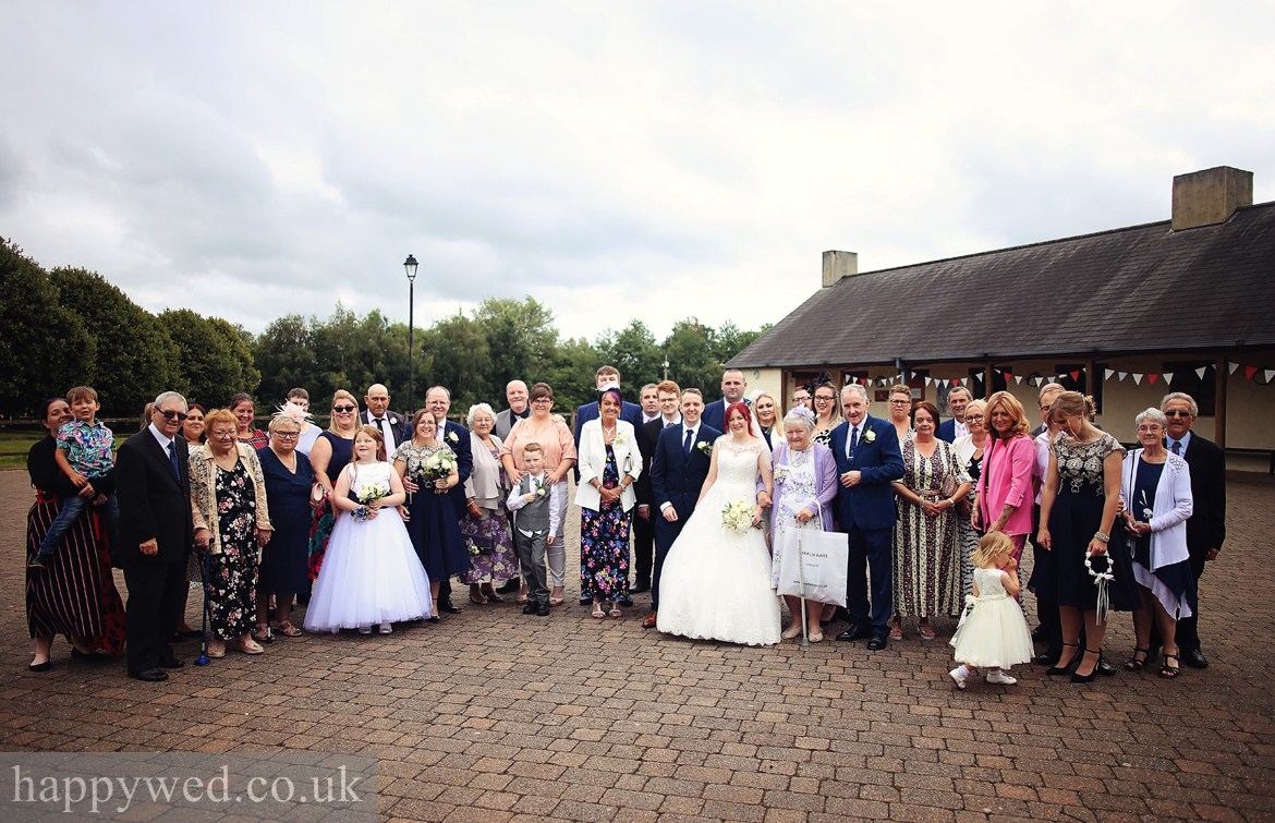 Wedding photography at Llancaiach Fawr Manor, Caerphilly. Oliver and ...