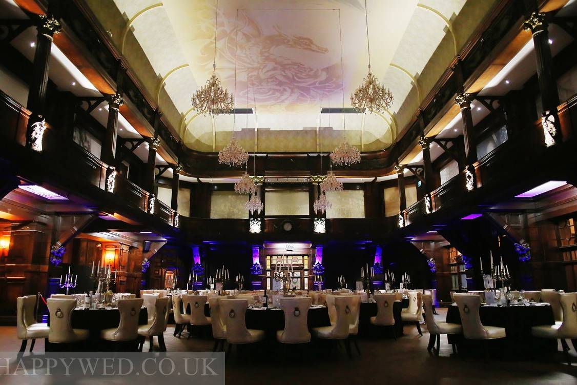 Reception at The exchange hotel Cardiff