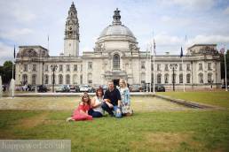 Cardiff City hall family photography
