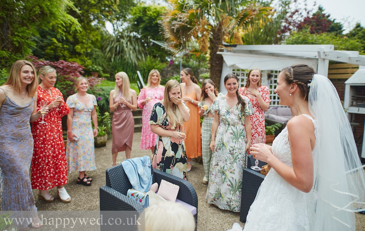 candid wedding photography in Gower