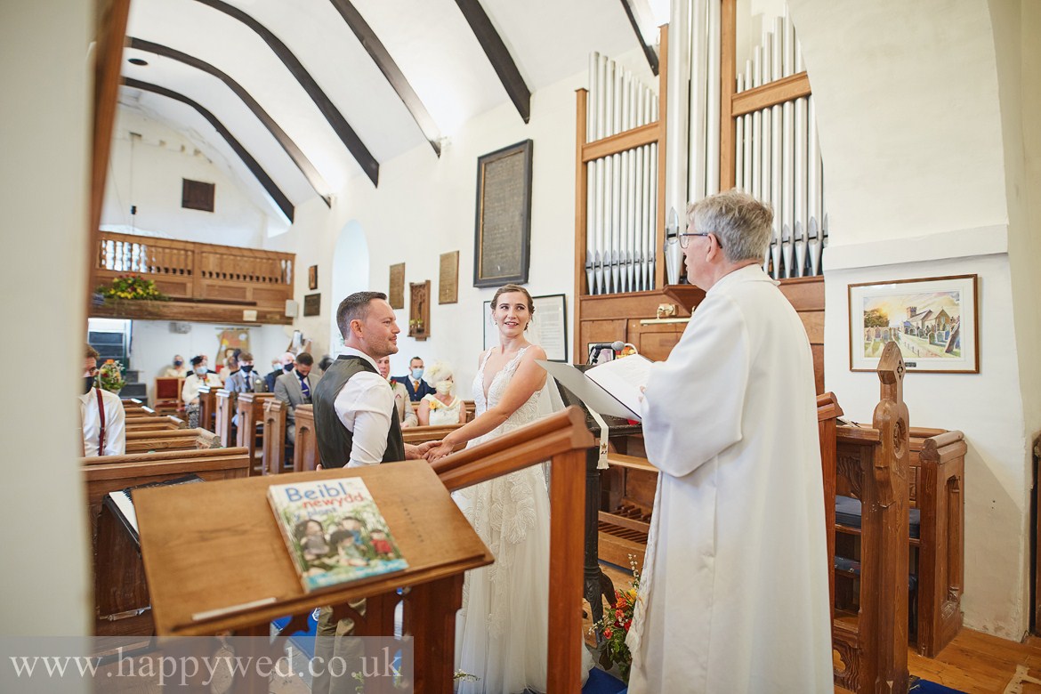 St Mary church pennard wedding photos