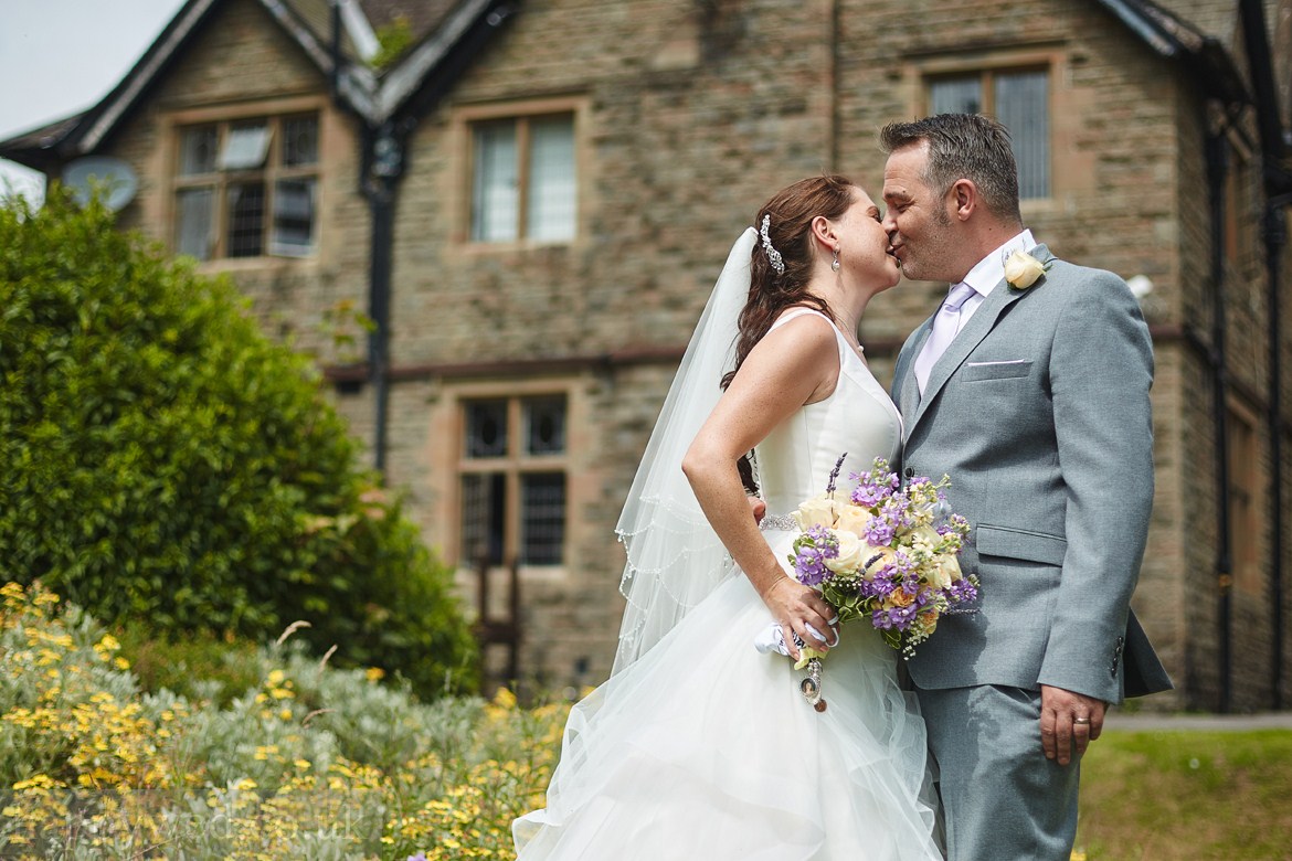 South Wales wedding photographer Maes Manor Hotel