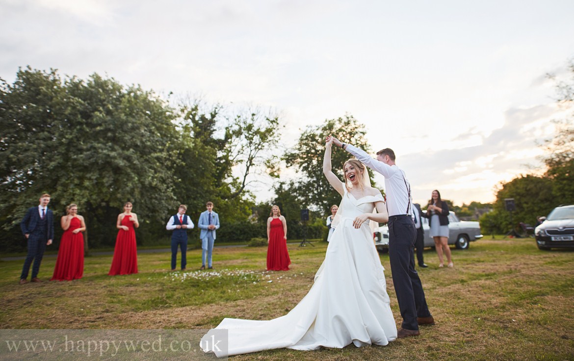 Wedding photography Condicote Village Hall Cotswolds