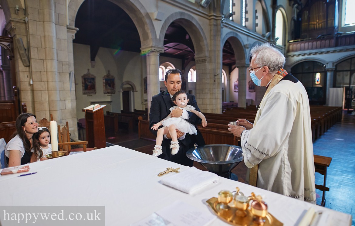 Baptism at St Mary Church Cardiff