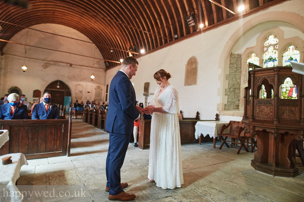 St Ilan Church Eglwysilan wedding photography