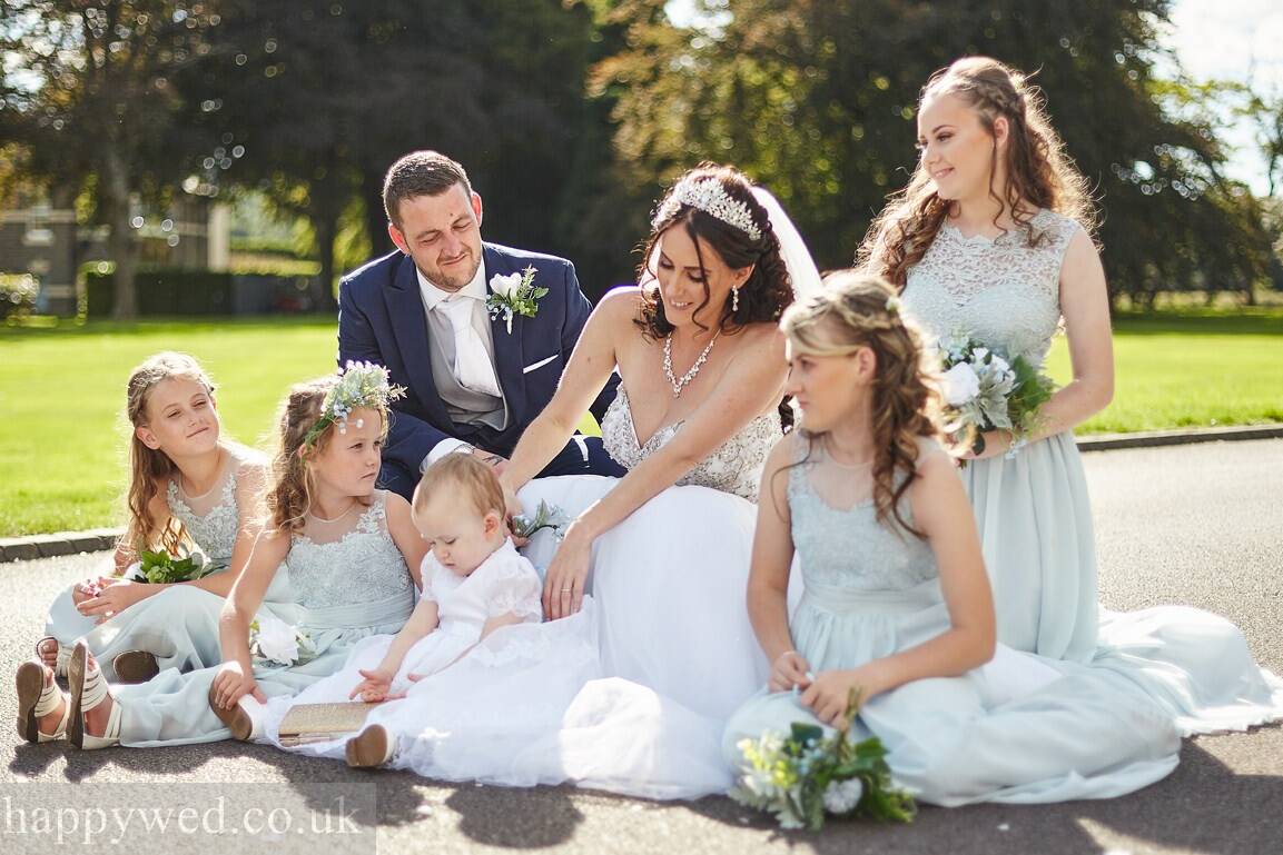 Documentary wedding photographer Cardiff at Hensol Castle