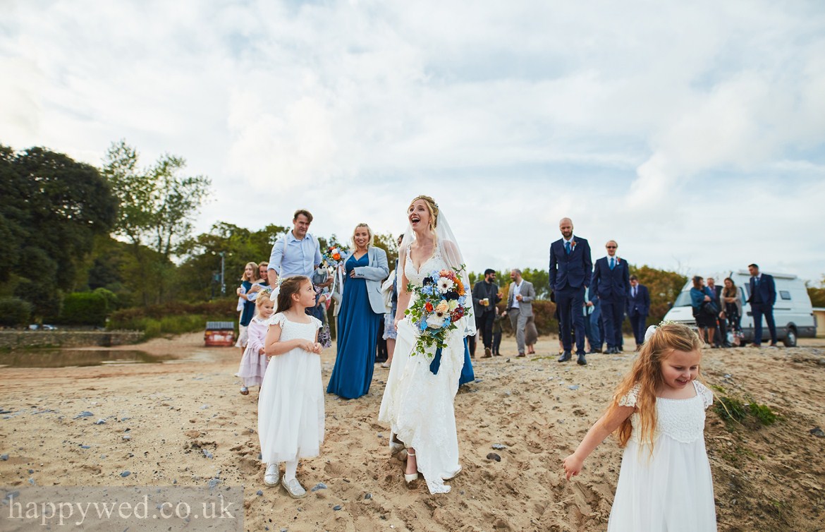 photographing a wedding at Oxwich bay hotel