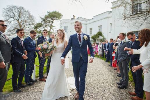 colourful Tall John's house wedding photography