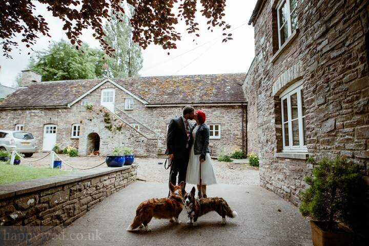 Tall John's house and Brecon Beacons wedding photography