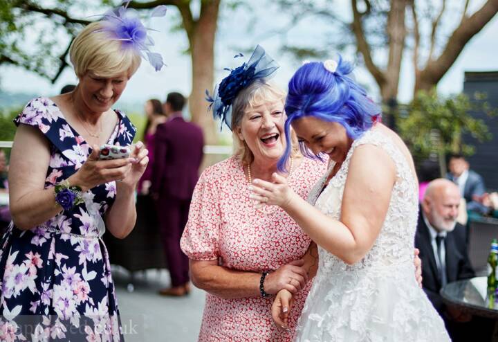 Llechwen hall hotel wedding photography