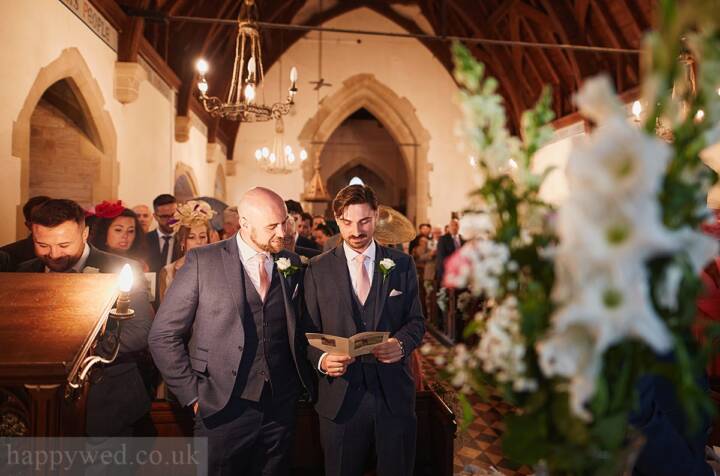 Saint Gastyn s Church wedding ceremony