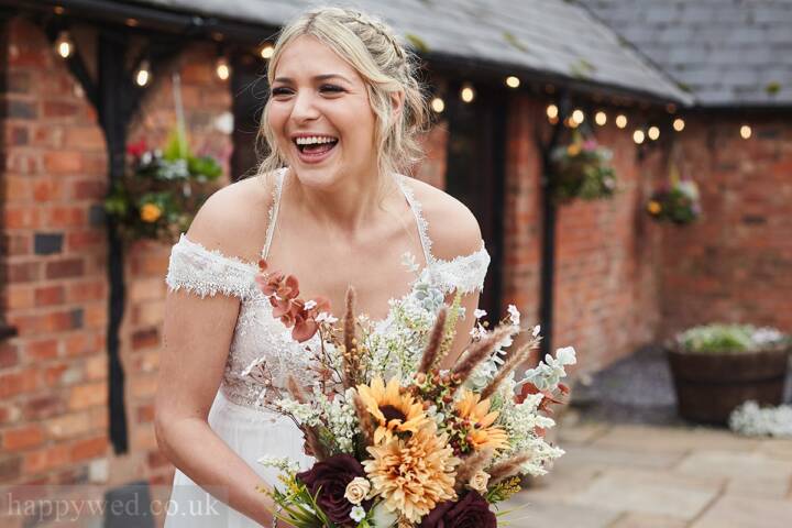 Over Barn wedding photos
