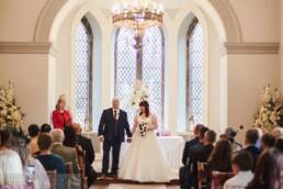 wedding day at Clearwell Castle