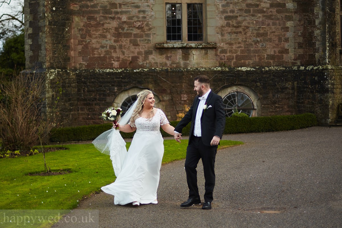wedding at Clearwell Castle
