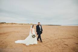 Porthcawl beach Wedding photos