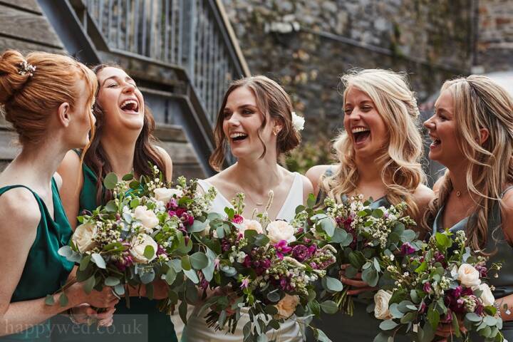 wedding day at Paintworks in Bristol