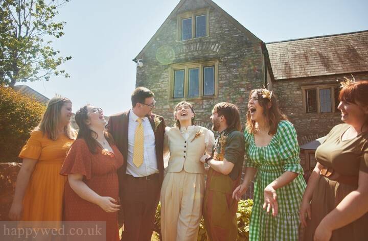 getting married at the Great House hotel in Bridgend