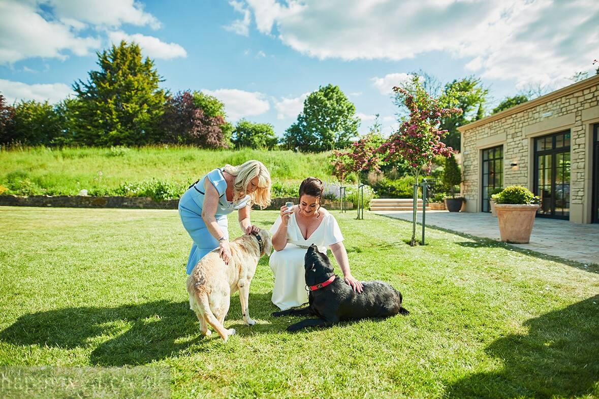 wedding photographer and videographer at the Pear tree in Purton