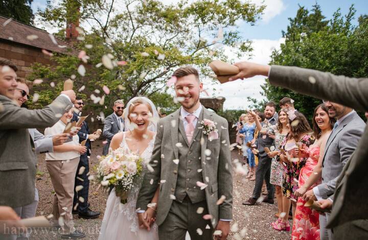 Monmouth Priory wedding photography