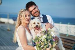 Mumbles Pier wedding photography