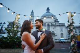 Cardiff Christmas fayre market wedding photography