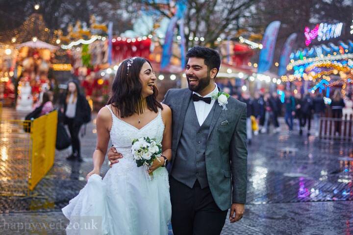 Cardiff Christmas fayre market wedding photography