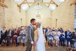Kingscote barn wedding photography Tetbury
