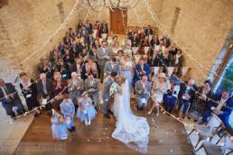 Kingscote barn wedding photography Tetbury