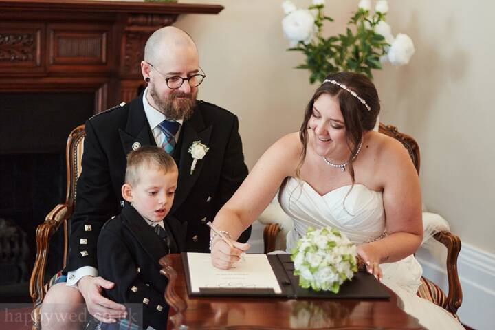 married at Newport registry office