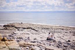 Llantwit Major beach wedding photos