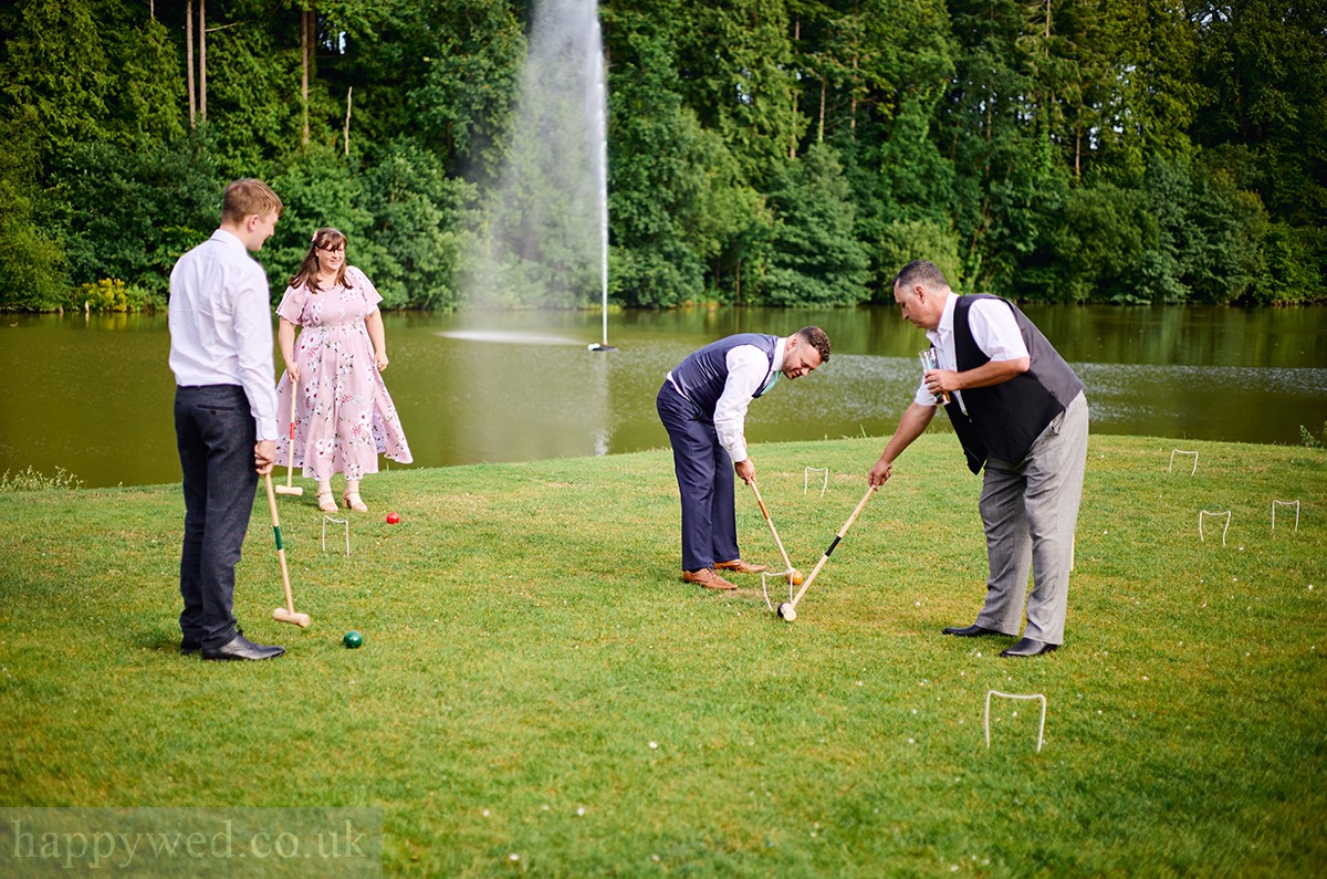 Canada lodge and lake wedding