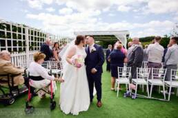 summer wedding at Ridgeway Golf Club in Caerphilly