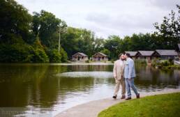 Canada lodge and lake wedding Cardiff