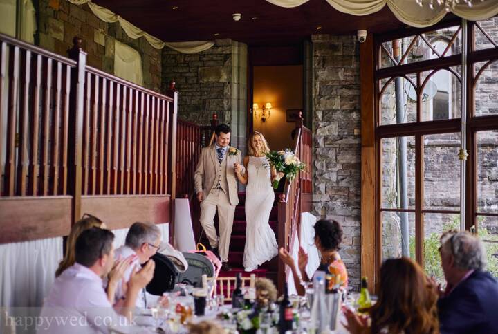 Craig y Nos castle wedding photographer