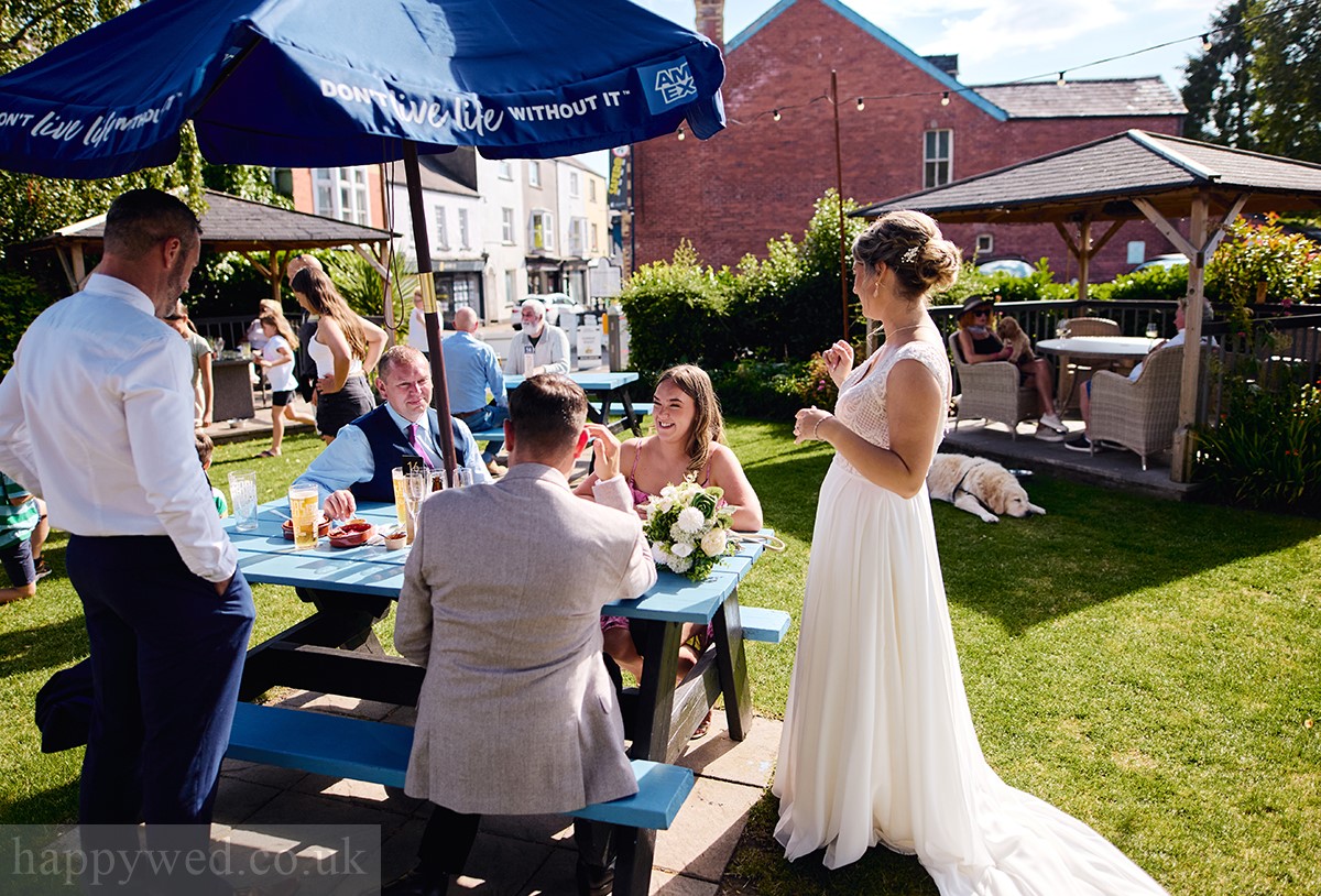 Wedding photography at Three Salmons Hotel