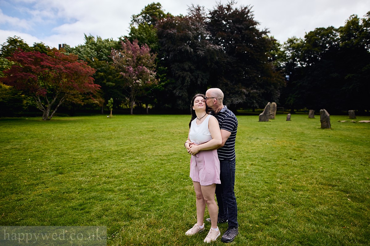 Cardiff castle and Bute Park pre-wedding photography