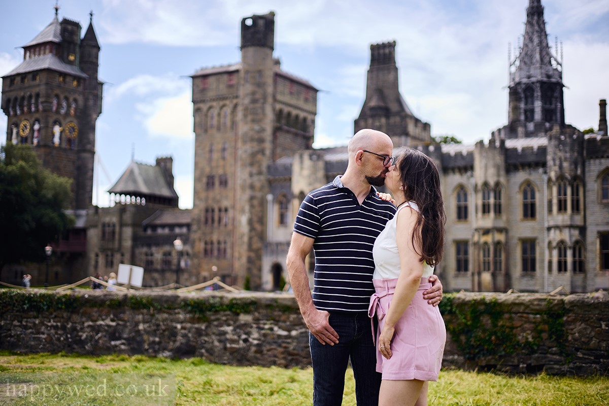 Cardiff engagement photography