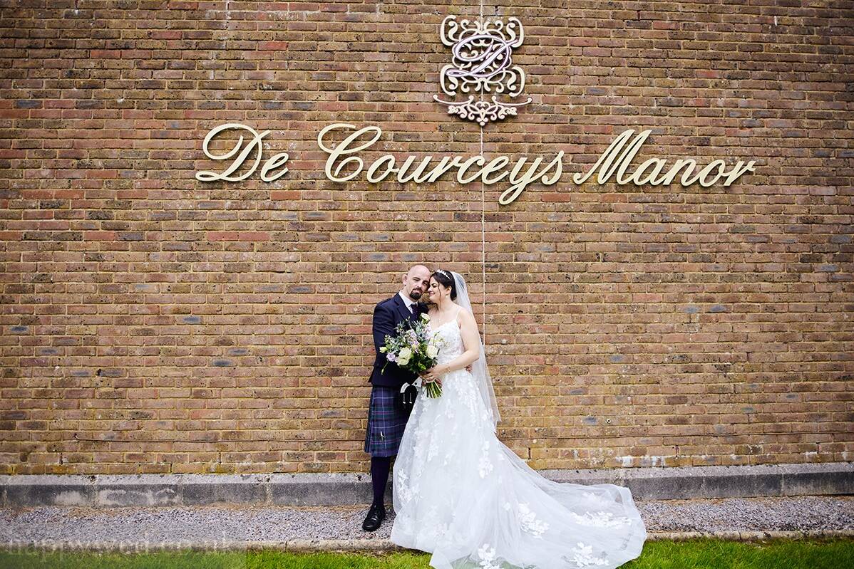De Courceys Manor wedding photography