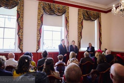 Drawing Room Bath wedding ceremony