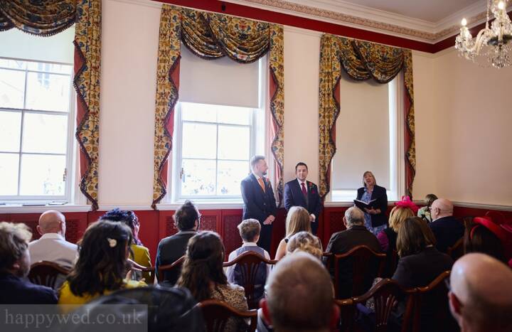 Drawing Room Bath wedding ceremony