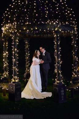 De Courceys Manor winter wedding