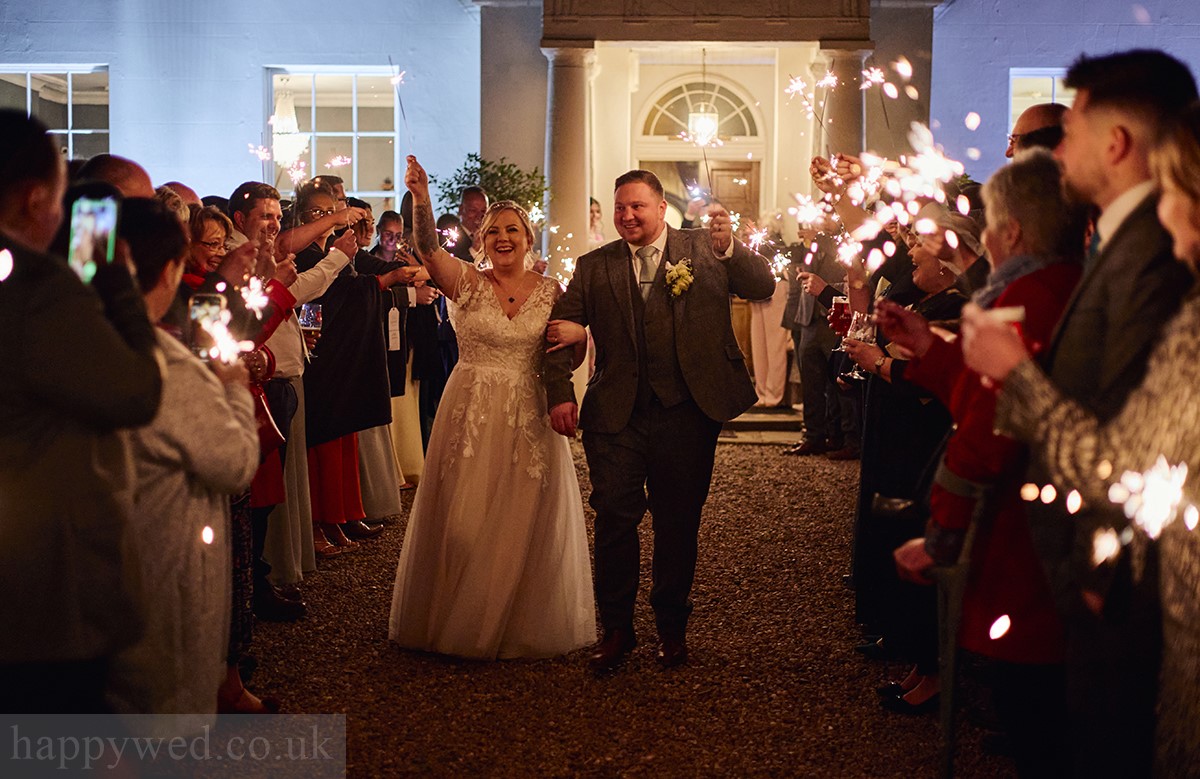 Glewstone court wedding day