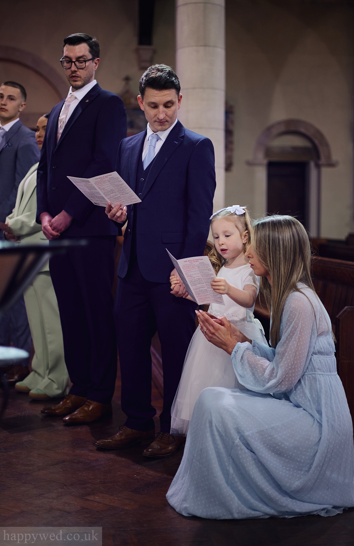 Church of Saint Mary of the Angels Cardiff christening