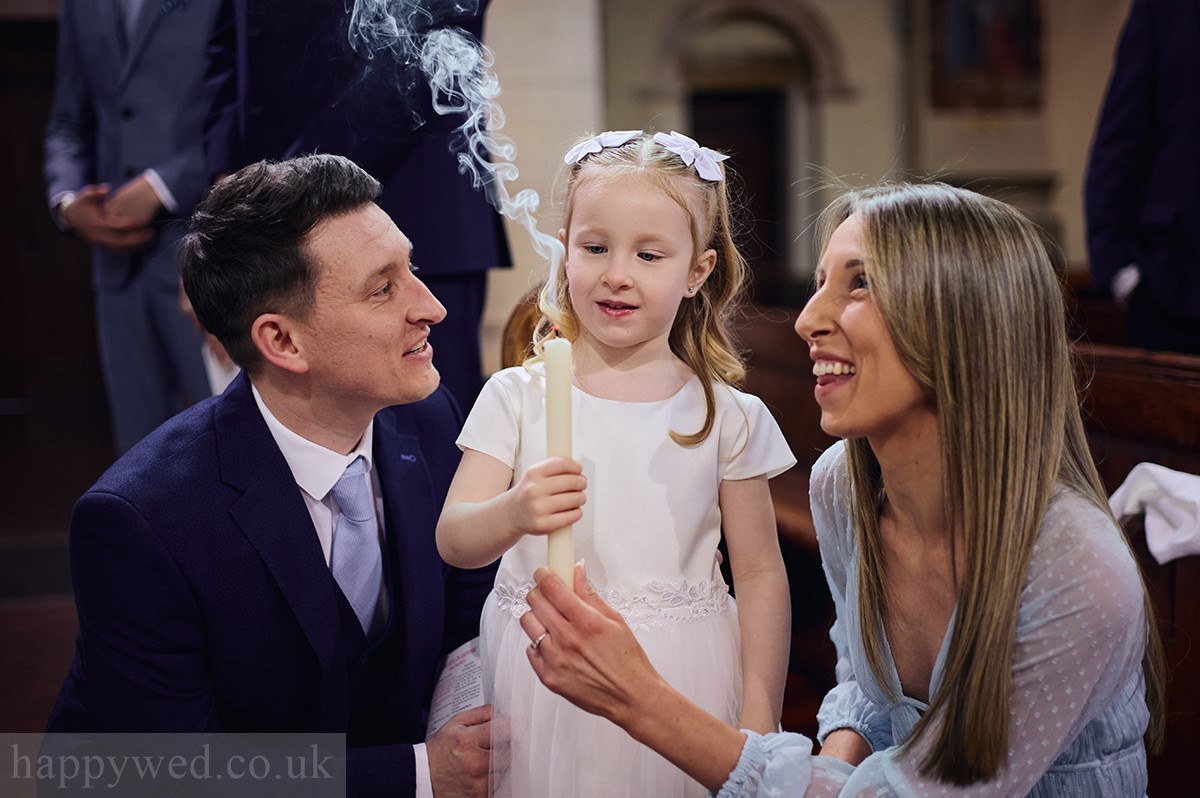 Church of Saint Mary of the Angels Cardiff christening