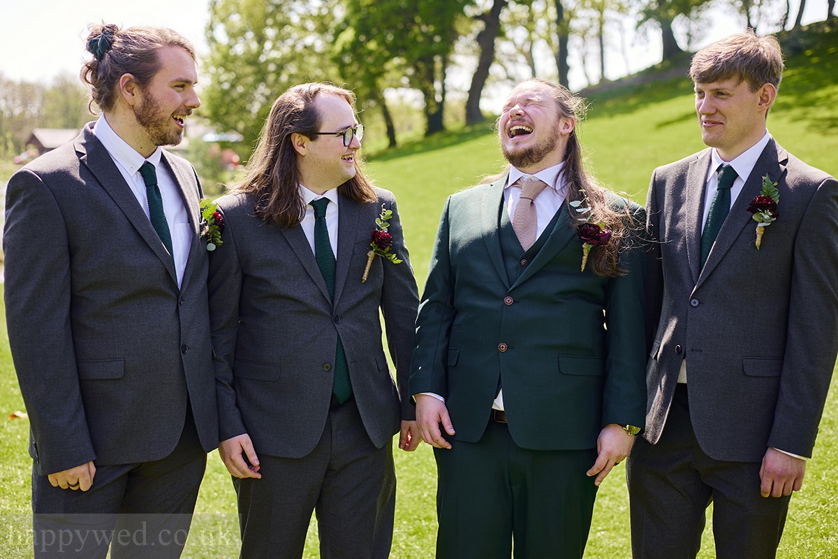 April wedding at Canada Lodge