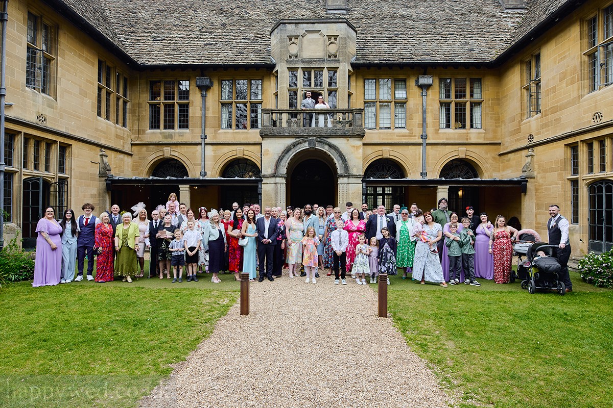 Coombe Lodge spring wedding